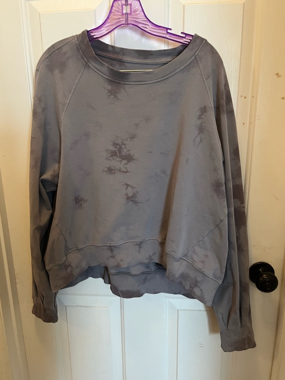 🍋 LIKE NEW Lululemon Its A Wash Long Sleeve *Shibori - Shibori Gris Magnum - 10